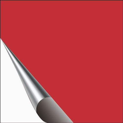 Piastrelle adesive rosse 10 x 10 cm, piastrelle autoadesive per cucina, bagno, WC, specchio, piastrelle, confezione da 300