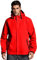MOKBAY Veste Pluie Rouge Coupe Vent À Capuche Ete Grande Taille Tenue Velo de Pluie Mes Commandes Passées Travail de Randonnée Mi Saison Blouson Homme Printemps Coupe Vent Rouge XL