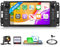 4G+64G Wireless Carplay Android Autoradio für Jeep Wrangler Compass Grand Cherokee/Chrysler 300C/Dodge Ram/Chevrolet 7 Zoll Autoradio mit Android Auto Navi GPS WiFi Bluetooth FM/RDS/EQ Rückfahrkamera