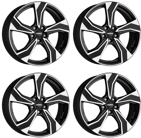 4x Dezent Felgen KB dark 7.5Jx18 ET50 5x112 kompatibel mit Skoda Karoq Octavia Superb