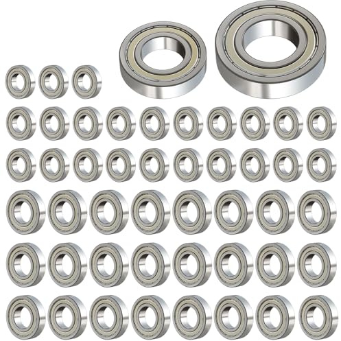 44Stück 608zz Kugellager 9x22x7mm Mini Kugellager 6001zz 13x28x8mm