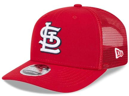 New Era St. Louis Cardinals 9Seventy Stretch-Snap MLB Trucker Cap Rot - One-Size