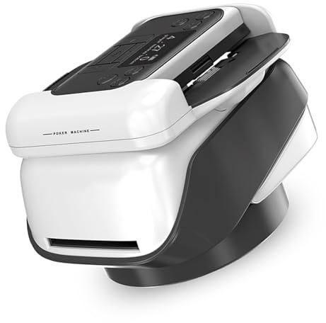 Limtula 2-in-1 360-Grad-automatischer Kartenmischer, Verteiler, Spielkartenmischer, Händler, wiederaufladbar, automatische Kartenmaschine, elektrischer Mixer, für Zuhause