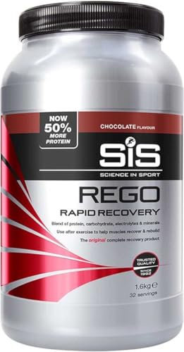 SIS Science in Sport REGO Rapid Recovery Proteinshake, Schokolade, 1er Pack (1 x 1.6 kg)