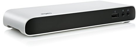 Elgato Thunderbolt 3 Dock - With 50 cm Thunderbolt cable, 40Gb/s, dual 4K support, 2x Thunderbolt 3 (USB-C), 3x USB 3.0, audio input and output, Gigabit Ethernet, aluminum chassis