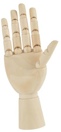 Kunst Mannequin Hand Modell Frauen Hand Skulptur Mannequin Holz Körper Künstler Modell Gelenk artikuliert Modelle(#1)