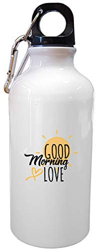 My Custom Style Borraccia#Amore-Morning#Alluminio Bianca 420ml