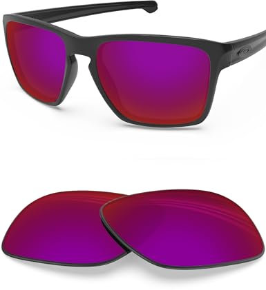 BLAZERBUCK Verres de rechange pour lunettes de soleil Oakley Sliver XL OO9341, Burned Starry - Polarisé, 0