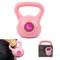 Phoenix Fitness RY1421 Vinyl-Kugelhantel – schwere Kugelhantel für Zuhause, Fitnessstudio, Workout, Ausrüstung, Krafttraining, Pilates, Krafttraining, Rosa, 4 kg
