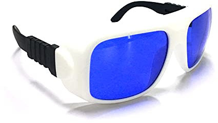 585 nm 595 nm optische Dichte OD 4 + Laserbrille Schutzbrille Gelb Laserschutz 36#
