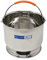 Kitchen Mart Premium Stainless Steel Starch Remover Container for Pressure Cooker (for 3 litres Cooker)