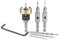 Amana Tool AMS-628 6-Pc Carbide Tipped Countersink with Adjustable Depth Stop and No-Thrust No Marring Ball Bearing Set with Quick Release Shank and Replacement HSS Drills