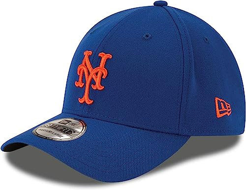 New Era MLB Team Classic 39Thirty Stretch Flex Fit Hat Cap, New York Mets, S-M