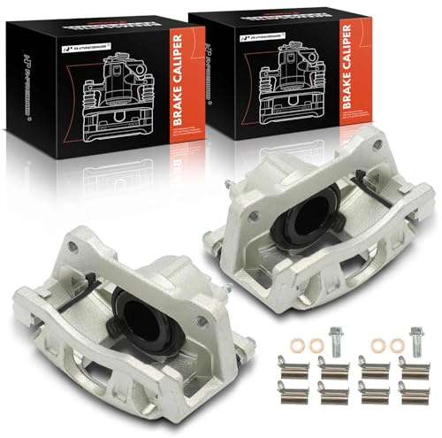 A-Premium Scheibenbremssattel Montage mit Halterung kompatibel mit Jeep Wrangler, Wrangler Jk & Dodge Grand Caravan, Journey, Nitro & Chrysler Town & Country & Volkswagen Routan & Ram C/V