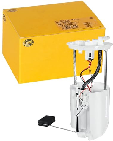 HELLA 8TF 358 305-971 Kraftstoffpumpe - Benzinpumpe - elektrisch - 4-polig | Kompatibel mit: SUZUKI SX4, SX4 Stufenheck