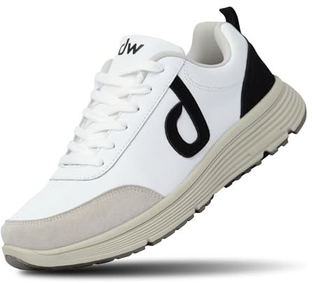 diawin Chaussures Extra-Larges en Cuir Véritable pour Hommes – Avant-Pied Extra Large, Profondeur Supplémentaire, Intérieur Lisse et Confort Durable