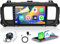 Hikity 2GB+64GB Android 15 Autoradio für Citroen Jumpy 3/Peugeot Expert/Toyota Proace Radio Wireless CarPlay Android Auto Bluetooth 9 Bildschrim Auto Radio mit Navi Rückfahrkamera