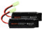 MXJFYY 2PCS 8,4V 7S 2/3A 1600MAH NIMH Airsoft Akku, Flacher Akku für Airsoft Guns Toy