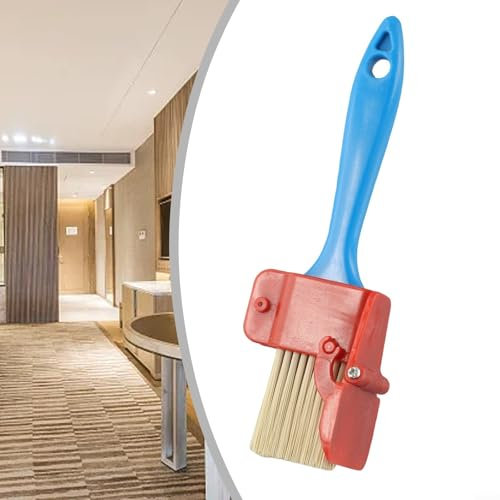 HEBEOT Malerpinsel Paint Eckpinsel Paint Edger Farbe für Pinsel Kantenkantenwerkzeug für gerade Kanten und Zierleisten (B)
