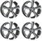 4x Oxigin Felgen Alufelgen 22 OXRS 9,0x20 ET38 5x114,3 titan polish kompatibel mit Toyota Avensis C-HR RAV4