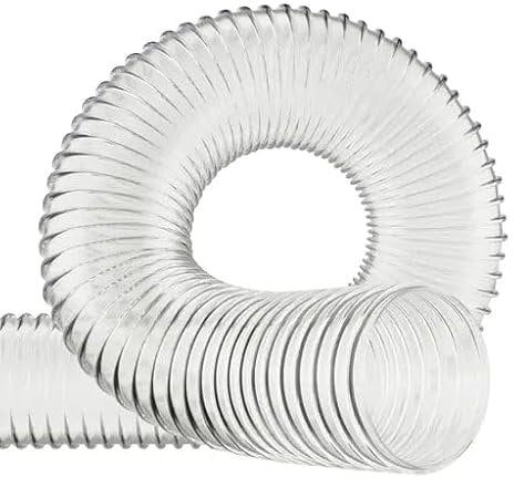 32mm (1 1/4 inch) - 2 Metre Flexible Ducting PVC Hose Dust & Fume Extraction, Woodworking Ventilation Hose