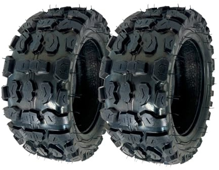 Risetosun 90/65-6.5 Tubeless Scooter Tire 11 inch for Electric Scooter Mini Pocket Dirt Pit Bike Outer Tire Vacuum Road Tires(2 Pack)
