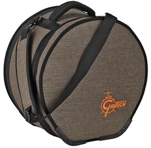 Gretsch TomTom/Rack Tom Gig-Bag/Tasche Pro Tour 10x8 GR-0810RTB - Reißfest und wasserabweisend - 20 mm Schaumstoff - Einstellbarer Tragriemen/Schulterpolster