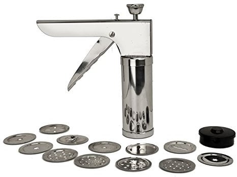 Anjali Kitchen Express Stainless Steel Indian Savoury and Icing Decorative Press