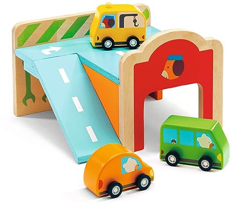 Djeco - Holzspielzeug Mini Garage