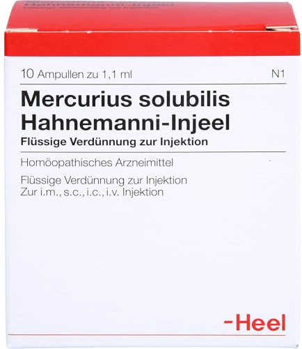 MERCURIUS SOLUBILIS INJEEL Hahnemanni Ampullen 10 St