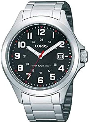 Lorus Herren-Armbanduhr Analog Edelstahl RXH01IX9