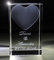 VIP-LASER 3D Glas Herz mit Wunschtext ohne LED Leuchtsockel & Gravur | Personalisiertes Geschenk graviert für Frauen und Männer | Geschenkidee zu Weihnachten, Valentinstag, Geburtstag, Jahrestag