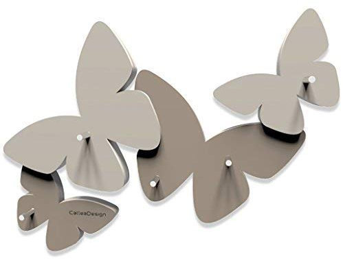 CalleDesign Farfalle Schlüsselbrett in Schmetterlingsform Taupe