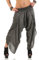 DANAEST Damen Harem Aladin Pump Hose Hosenrock (No 540), Grau