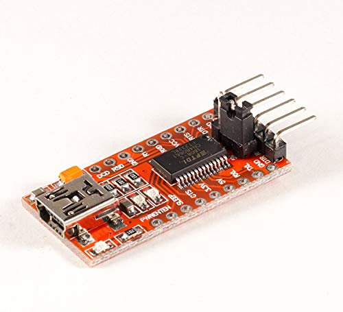 Movilideas FTDI Adapter FT232RL USB auf TTL Serie für 3,3 V und 5 V für Arduino
