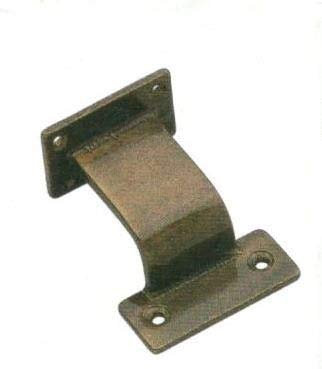 GENERICO Supporto corrimano in legno ottone bronzato Minimalista funzionale