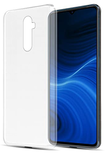 Cadorabo Estuche Compatible con Realme X2 Pro/OPPO Reno Ace en Transparente - Funda Protectora Fabricada en Silicona TPU Flexible