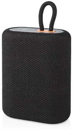 Nedis Bluetooth®-Lautsprecher | max. Batteriespielzeit: 7 hrs | Handgerät | 7 W | Mono | Eingebautes Mikro | Verknüpfbar | Schwarz