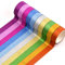 Laughhe 10 Rollen Glitzernde Washi Tape Set, Regenbogen Farbe Washi Tape Masking Tape Dekrativer Klebeband Bastelband für Kinder, Beschreibbare Washi Tapes für Scrapbooking Handwerk Bullet Journals