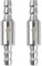 Ensemble de Clapets Anti-Retour en Acier Inoxydable pour Aquarium, 2 Pièces, 3.6mm, Tuyau d'air & Système CO2, Adapté pour des Tubes d'air de 4-6mm