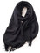 KARMA.DIEM Cashmere Merino Mix - Super Weicher XXL Schal - 180x65cm - Made in Spain - Unisex - Pashima/Stola/Extra Breit für Mann & Frau (Schwarz)