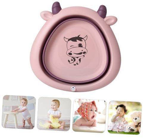Abaodam Waschbecken kinder waschtisch kinderwaschtisch birthday geburtstag geschenketueten kinder wäschewanne Shampoo Badewanne Bidet Becken aus Kunststoff Baby pp