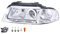 Johns, Scheinwerfer Halogen Front passend für Audi A4 8D 02/99-11/00 H7 H7 Links Fahrer + Nebelscheinwerfer + Leuchtmittel