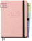 Häfft® Chäff-Timer Deluxe Kalender 2024/2025 A5 Rosé Buchkalender, Terminkalender, Terminplaner für 18 Monate: Juli 24 bis Dez. 25 - nachhaltig & klimafreundlich