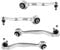 AJS Parts 4x Querlenker Vorderachse oben unten für C-Klasse W204 T-Model S204 Coupe C204