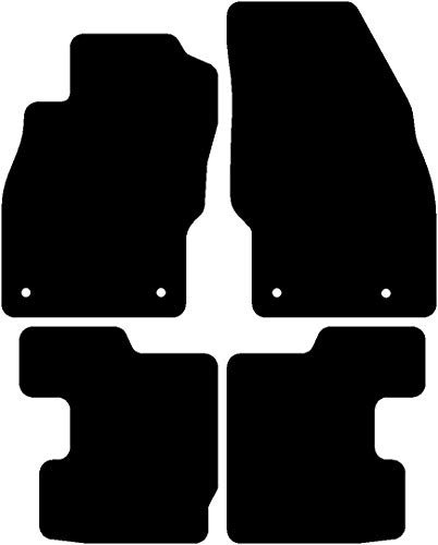 Kovvar Fußmatten passend für Opel Adam 2013-2019 | Qualität: Comfort