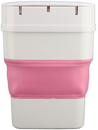 Jectse Poubelle à Capteur, Poubelle à Capteur Intelligent Automatique pour le Bureau (Rose)