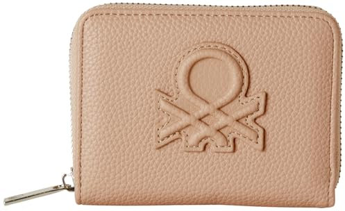 United Colors of Benetton Damen Portafoglio 618udy071 Geldbörse, beige, S (Tall)
