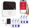 WIOONI Notrufknopf für Senioren Notruf Kabellos Notfallknopf, Hausnotruf intern, Kompatibel mit Tuya Smart/Smart Life, WiFi Smart SOS Notrufknopf-Alarm Set 6 Sender 1 Empfänger (Nur 2.4GHz Wi-Fi)