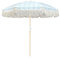 Sljovexity Sonnenschirm Terrasse Boho, Fransenschirm Mit Knickfunktion, Strandschirm Windfest Stabil 200, Garten Tischschirm Rund Tragbar, Marktschirm Neigbar UV Schutz 30+ Für Balkon, Strand Und See